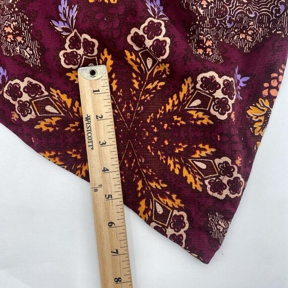 Anthropologie MAEVE Meredith Midi Dress Size XSP Embroidered Metallic Peasant - Picture 5 of 16